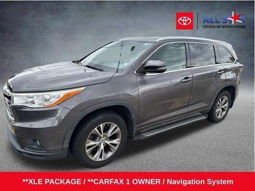 Predawn Gray Mica 2015 Toyota Highlander XLE