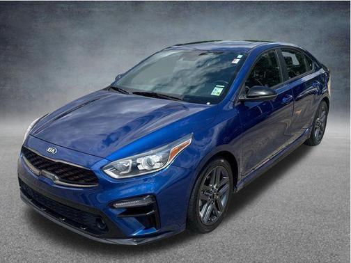 Deep Sea Blue 2021 Kia Forte GT-Line