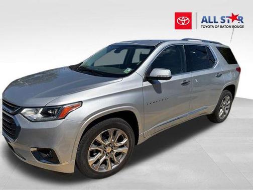 Silver Ice Metallic 2021 Chevrolet Traverse Premier