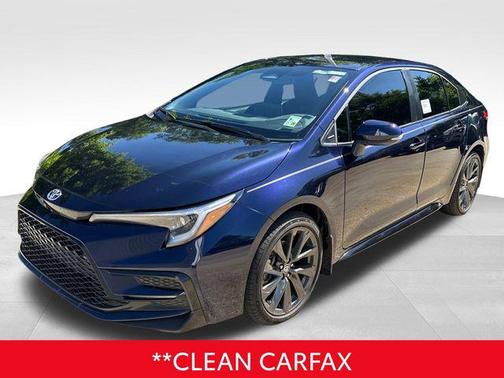 Dark Blue 2026 Toyota Corolla SE