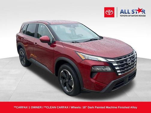 Scarlet Ember Tintcoat 2025 Nissan Rogue SV