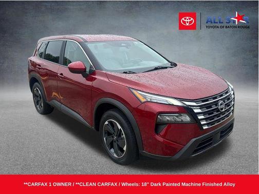 Scarlet Ember Tintcoat 2025 Nissan Rogue SV