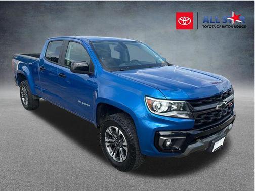 Bright Blue Metallic 2021 Chevrolet Colorado Z71