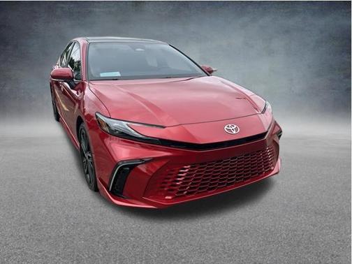Supersonic Red 2025 Toyota Camry XSE