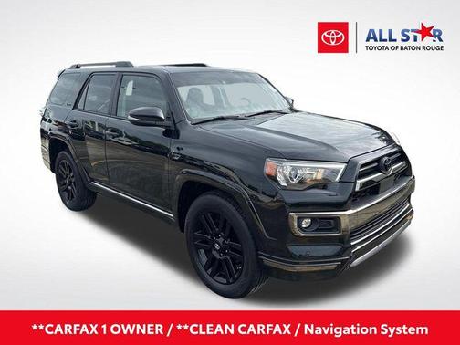 Midnight Black Metallic 2021 Toyota 4Runner Nightshade Special Edition