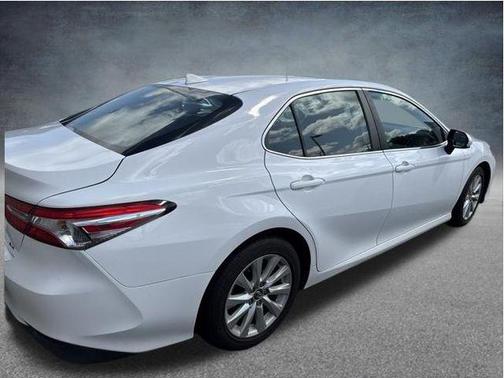 Super White 2020 Toyota Camry LE