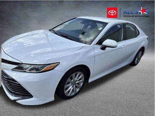 Super White 2020 Toyota Camry LE