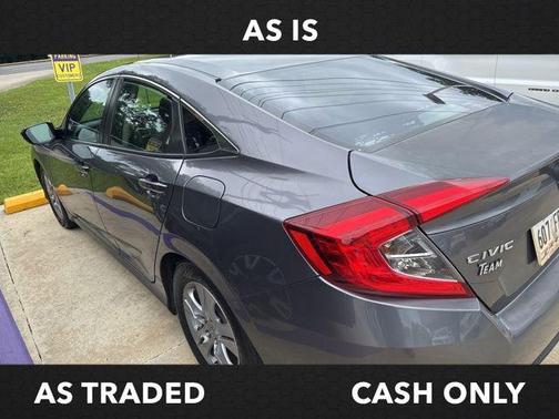 Modern Steel Metallic 2018 Honda Civic LX