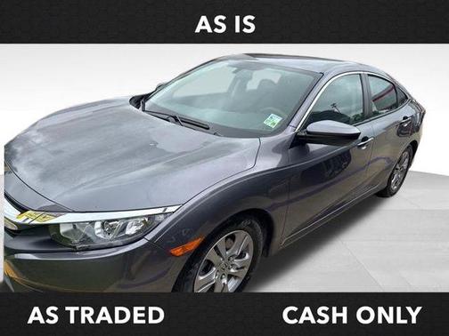 Modern Steel Metallic 2018 Honda Civic LX