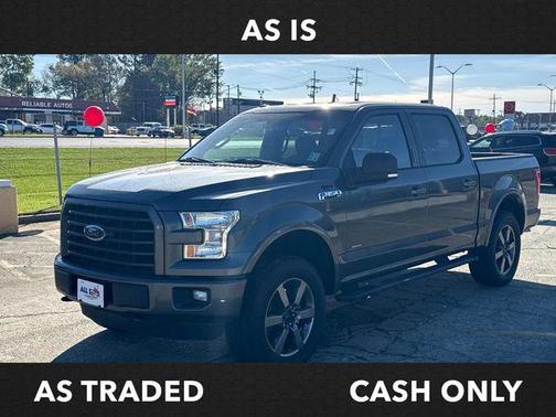 Shadow Black 2016 Ford F-150 Lariat