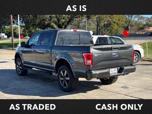 Shadow Black 2016 Ford F-150 Lariat