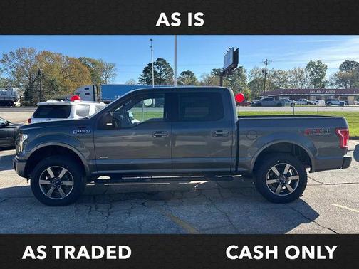 Shadow Black 2016 Ford F-150 Lariat