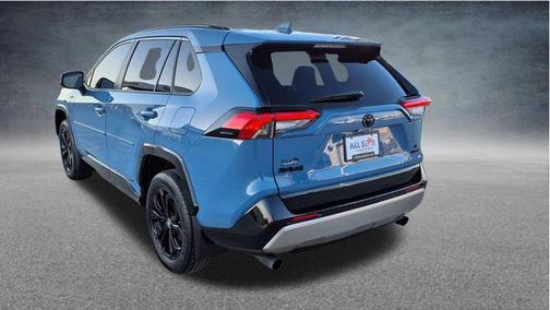 Cavalry Blue 2024 Toyota RAV4 Hybrid SE