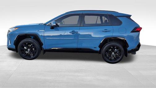 Cavalry Blue 2024 Toyota RAV4 Hybrid SE