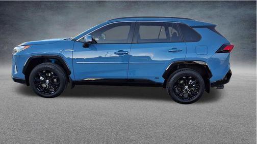 Cavalry Blue 2024 Toyota RAV4 Hybrid SE