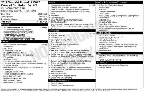 2017 Chevrolet Silverado 1500 1LT