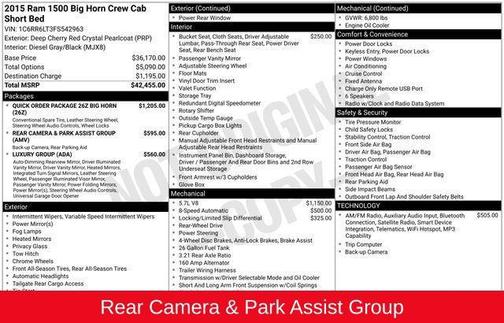 2015 RAM 1500 Big Horn