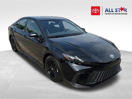 Black 2025 Toyota Camry SE