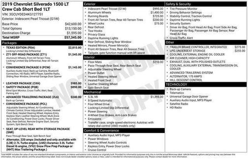 2019 Chevrolet Silverado 1500 LT