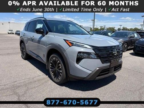 Boulder Gray Metallic 2026 Nissan Rogue Dark Armor