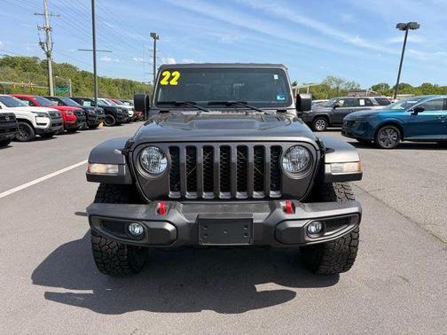 Granite Crystal Clearcoat Metallic 2022 Jeep Gladiator Rubicon