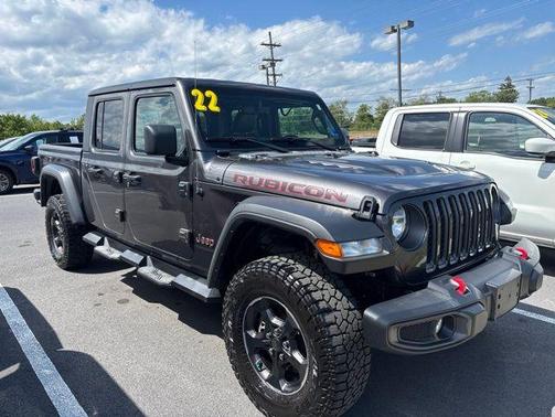 Granite Crystal Clearcoat Metallic 2022 Jeep Gladiator Rubicon