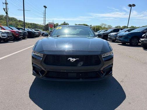 Shadow Black 2024 Ford Mustang EcoBoost