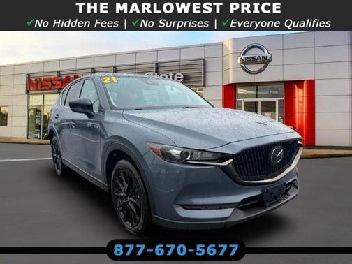 Polymetal Gray Metallic 2021 Mazda CX-5 Carbon Edition Turbo