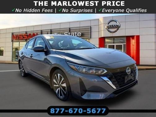 Gun Metallic 2024 Nissan Sentra SV