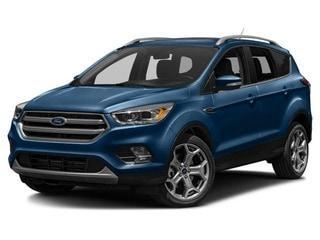 Lightning Blue Metallic 2017 Ford Escape Titanium