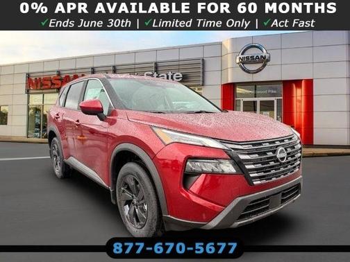 Scarlet Ember Tintcoat 2026 Nissan Rogue SV