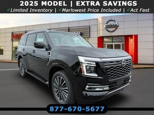 Black 2025 Nissan Armada Platinum Reserve