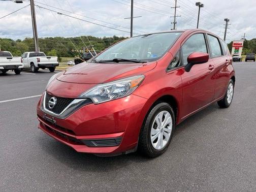 Red 2017 Nissan Versa Note S Plus