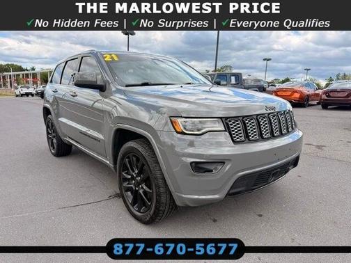 Sting Gray Clearcoat 2021 Jeep Grand Cherokee Laredo X
