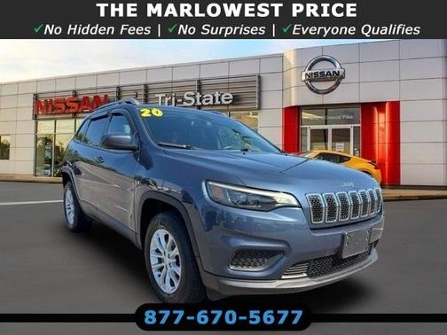 Slate Blue Pearlcoat 2020 Jeep Cherokee Latitude