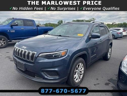 Slate Blue Pearlcoat 2020 Jeep Cherokee Latitude