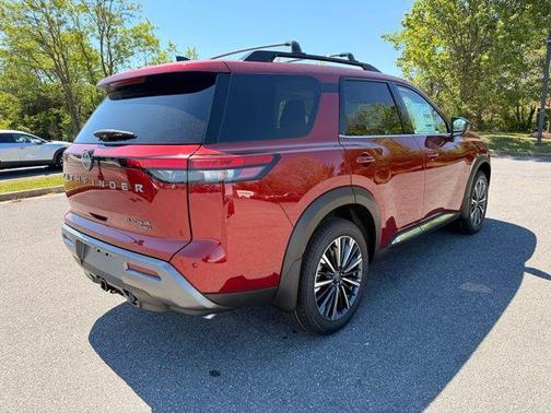 Scarlet Ember 2026 Nissan Pathfinder Platinum