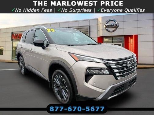 Champagne Silver 2025 Nissan Rogue SL
