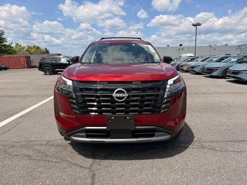 Scarlet Ember 2026 Nissan Pathfinder Platinum