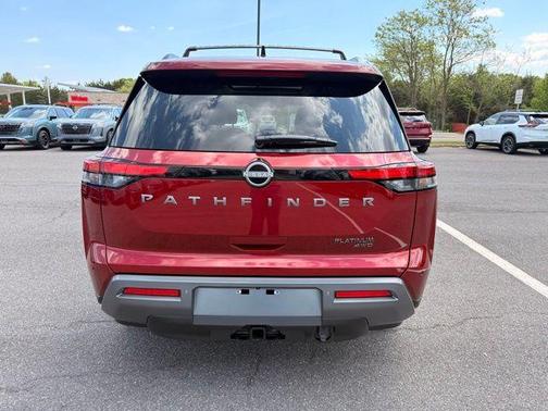 Scarlet Ember 2026 Nissan Pathfinder Platinum