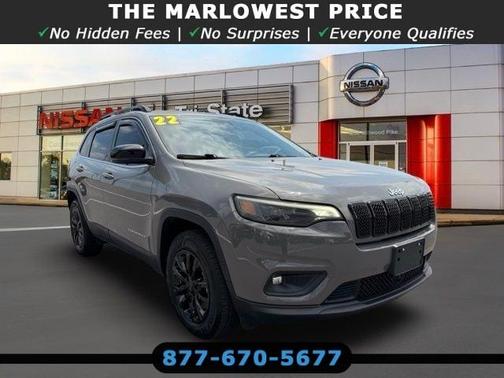 Sting Gray Clearcoat 2022 Jeep Cherokee Latitude Lux