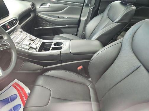 Serenity White Pearl 2023 Hyundai SANTA FE HEV SEL Premium