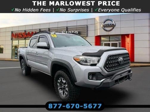 Silver Sky Metallic 2018 Toyota Tacoma TRD Off Road