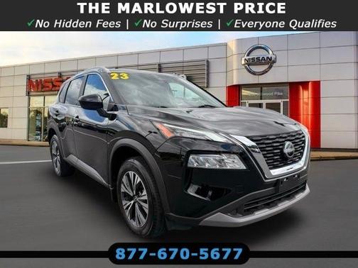 Black 2023 Nissan Rogue SV