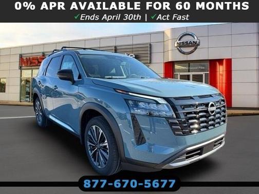 Baltic Teal 2026 Nissan Pathfinder Platinum