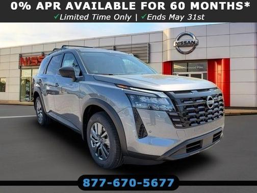 Gun Metallic 2026 Nissan Pathfinder SV