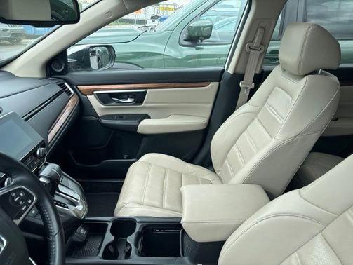 White Diamond Pearl 2018 Honda CR-V EX-L