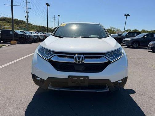 White Diamond Pearl 2018 Honda CR-V EX-L