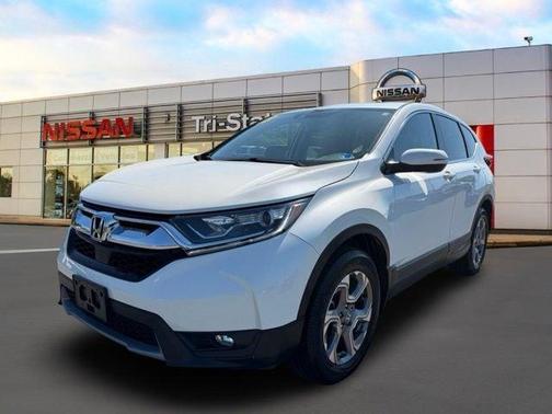 White Diamond Pearl 2018 Honda CR-V EX-L