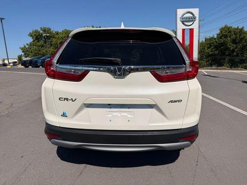 White Diamond Pearl 2018 Honda CR-V EX-L